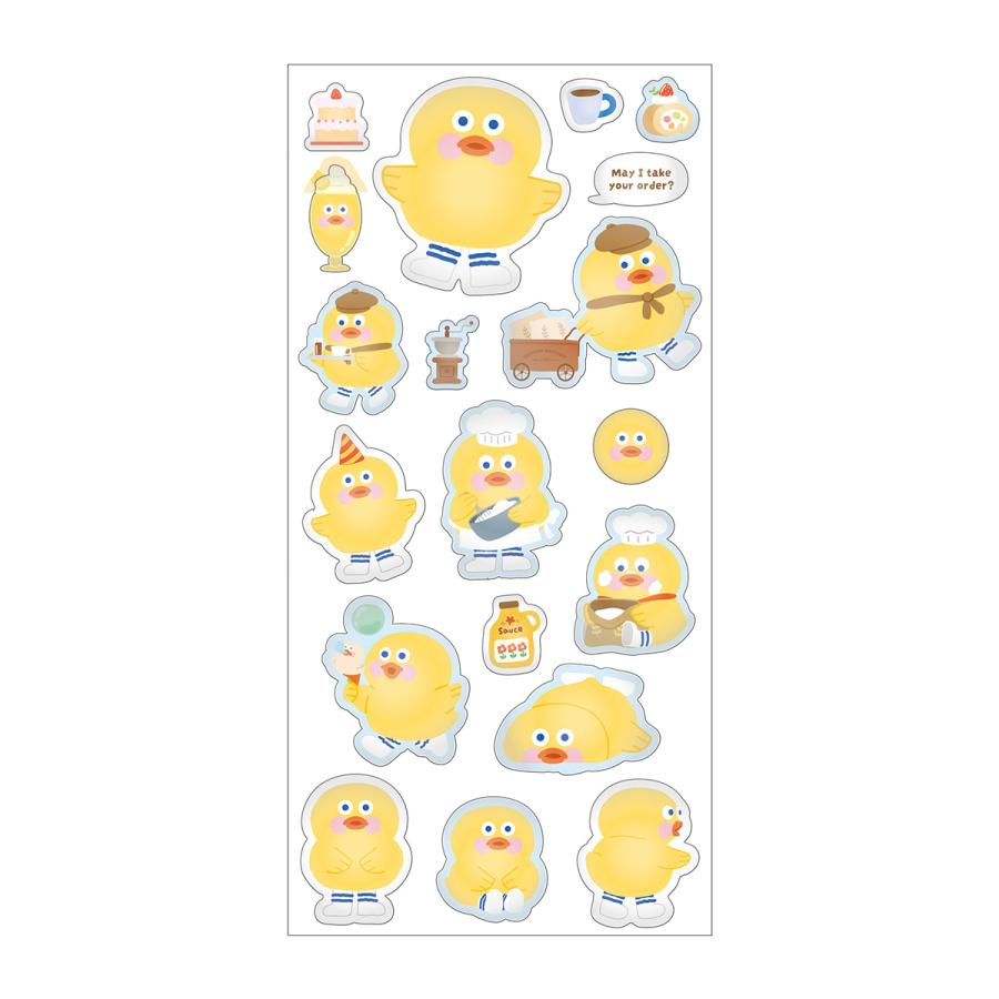 ブランチブラザー ふわもこシール ステッカー 立体 ぷっくり ぷくぷく ぷっくりシール 厚み 韓国雑貨 かわいい おしゃれ 手帳デコ デコレーション マークス | MARK'S | 02