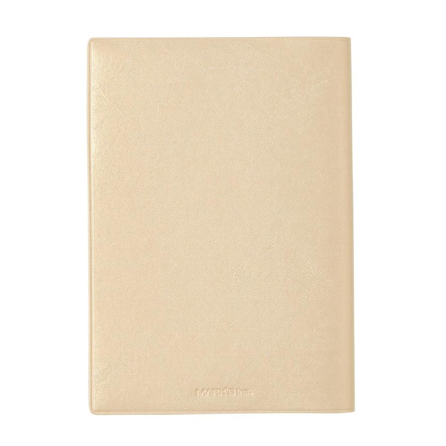 マークス 手帳 スケジュール帳 日付フリー 2日1ページ A6正寸 日付フリー・ウィークリースケジュール シャイニージャケット ライフログ手帳 | MARK'S | 01