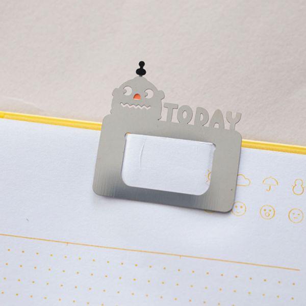 ファンログ インデックスブックマーカー クリップ しおり メタル 文房具 かわいい おしゃれ マークス 手帳デコ | MARK'S | 07