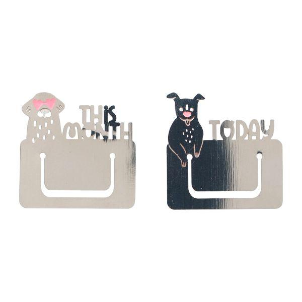 ファンログ インデックスブックマーカー クリップ しおり メタル 文房具 かわいい おしゃれ マークス 手帳デコ | MARK'S | 01