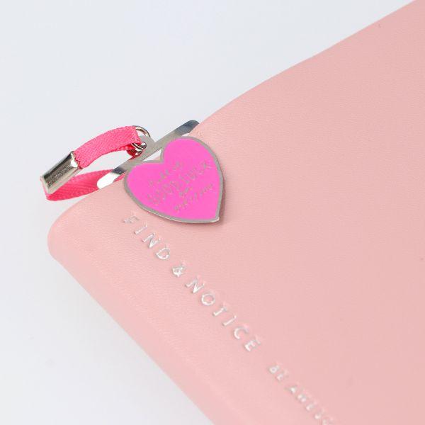 ファンログ しおり 栞 チャーム付きクリップブックマーカー・M クリップ メタル 文房具 手帳デコ かわいい おしゃれ マークス | MARK'S | 08