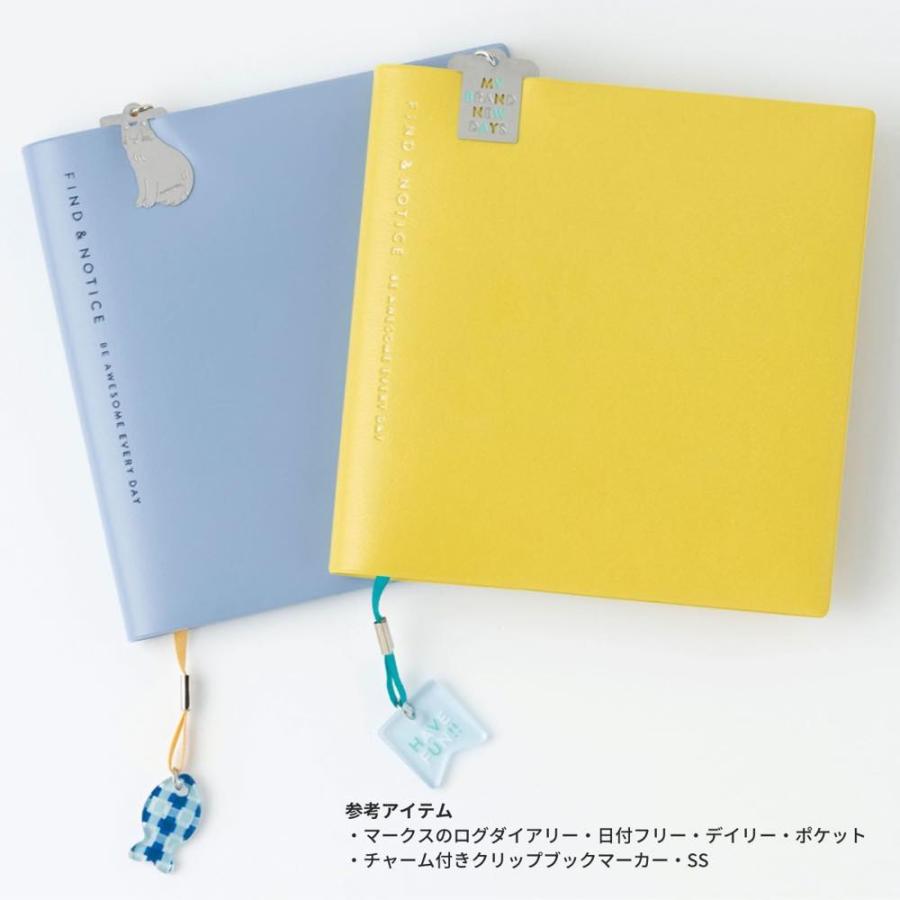 ファンログ チャーム付きクリップブックマーカー・S クリップ しおり メタル 文房具 かわいい おしゃれ 手帳デコ マークス | MARK'S | 04