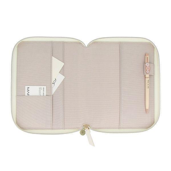 ポールアンドジョー  母子手帳 お薬手帳 手帳カバー B6変型 1日1ページ用 クリザンテーム リフィル(レフィル)別売り EDiT マークス | PAUL&JOE | 08