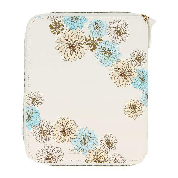 ポールアンドジョー  母子手帳 お薬手帳 手帳カバー セミA5 週間ノート用 クリザンテーム・ホワイト リフィル(レフィル)別売り EDiT | PAUL&JOE | 01