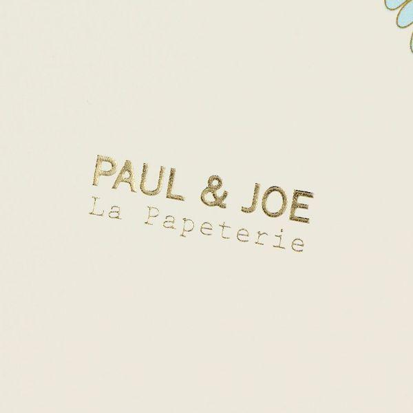 ポールアンドジョー  母子手帳 お薬手帳 手帳カバー セミA5 週間ノート用 クリザンテーム・ホワイト リフィル(レフィル)別売り EDiT | PAUL&JOE | 03