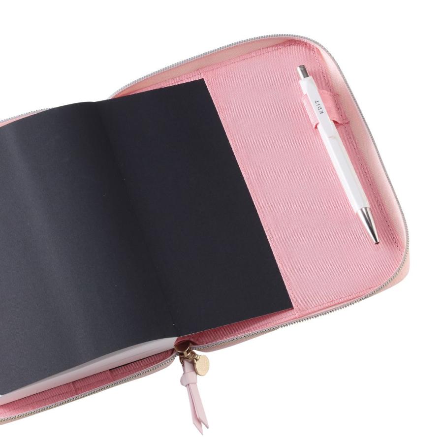 EDiT 手帳カバー 1日1ページ用 B6変型 ポール ＆ ジョーラ・パペトリー ＜クリザンテーム・ペールピンク＞  リフィル(レフィル)別売り ポール＆ジョー | PAUL&JOE | 06