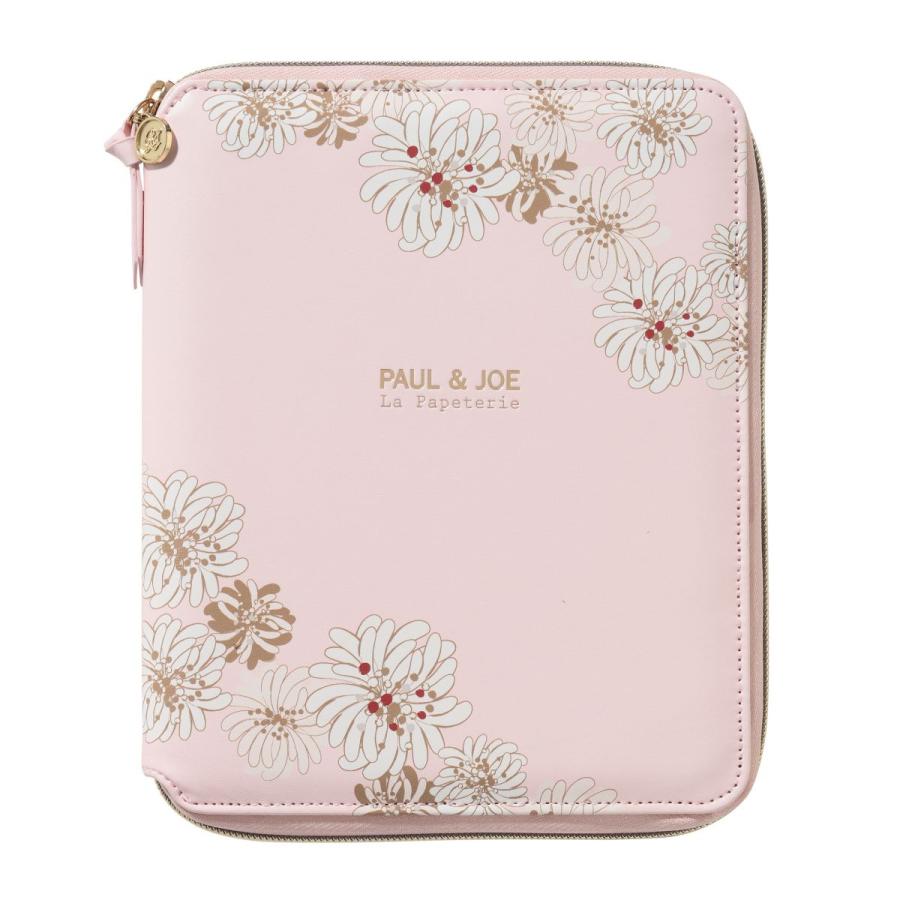 EDiT 手帳カバー 週間ノート用 セミA5 ポール ＆ ジョーラ・パペトリー ＜クリザンテーム・ペールピンク＞  リフィル(レフィル)別売り PAUL＆JOE 花柄 | PAUL&JOE