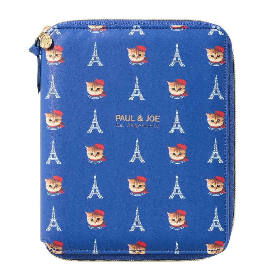EDiT 手帳カバー 週間ノート用 セミA5 ポール ＆ ジョーラ・パペトリー ＜ヌネット・イン・パリス＞  リフィル(レフィル)別売り PAUL＆JOE 猫 ねこ | PAUL&JOE