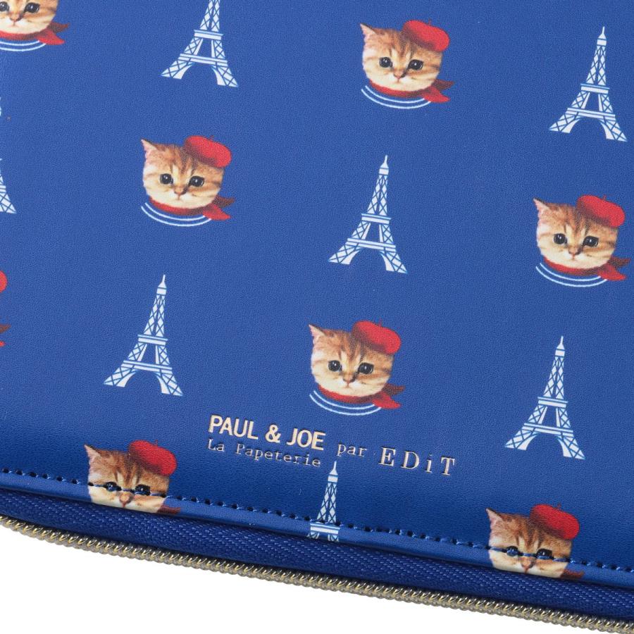 EDiT 手帳カバー 週間ノート用 セミA5 ポール ＆ ジョーラ・パペトリー ＜ヌネット・イン・パリス＞  リフィル(レフィル)別売り PAUL＆JOE 猫 ねこ | PAUL&JOE | 04