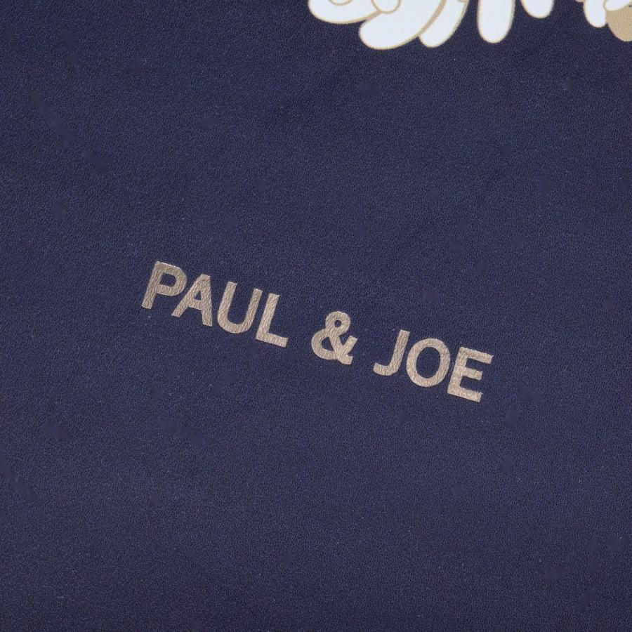 EDiT 手帳カバー  1日1ページ用 B6変型 ダイアリーカバー ポール&ジョー  クリザンテーム・ネイビー ラウンドジップ ペンホルダー付き カードポケット付き | PAUL&JOE | 03