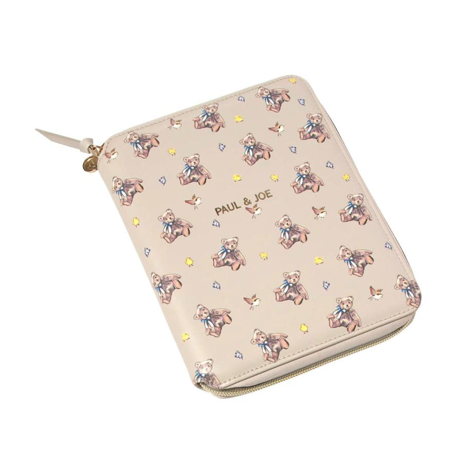 EDiT 手帳カバー  1日1ページ用 B6変型  ダイアリーカバー ポール&ジョー  ベア・ラテ ラウンドジップ ペンホルダー付き カードポケット付き | PAUL&JOE | 02