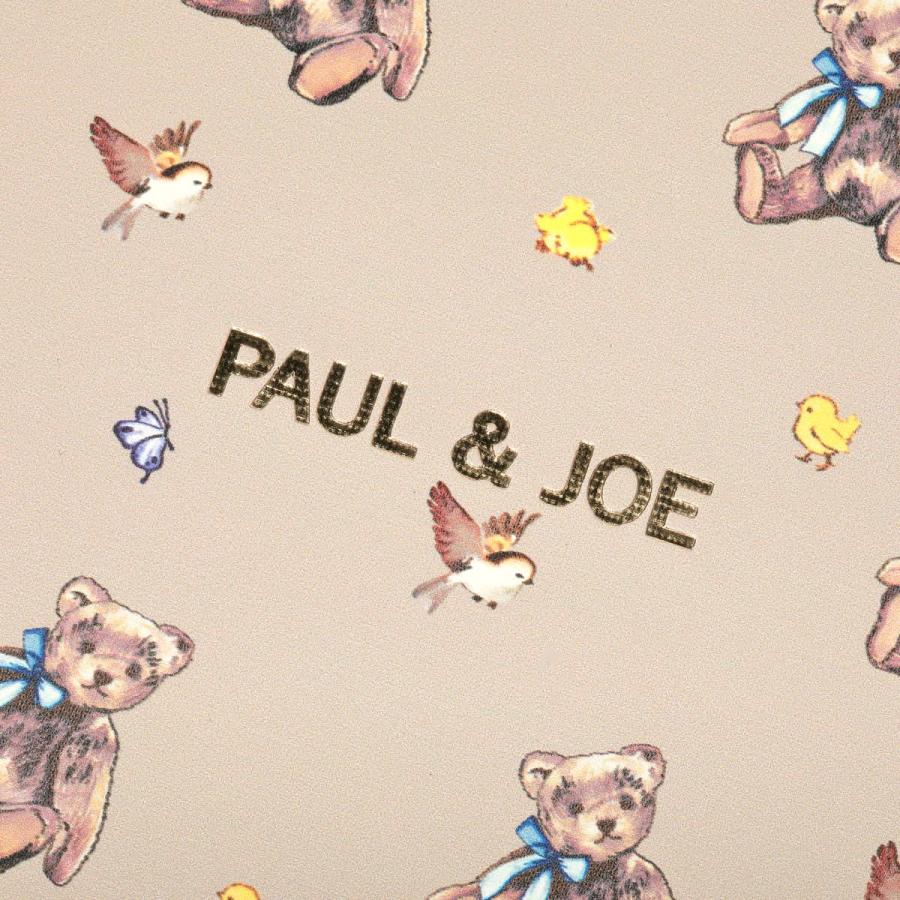 EDiT 手帳カバー  1日1ページ用 B6変型  ダイアリーカバー ポール&ジョー  ベア・ラテ ラウンドジップ ペンホルダー付き カードポケット付き | PAUL&JOE | 03