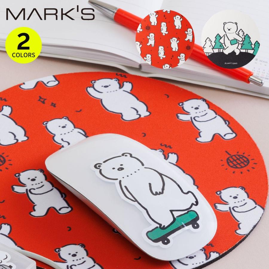 マウスパッド まとめ売り バラ売り可 PUレザー・マウスパッド『star／毒舌あざらし＆ゲスくま