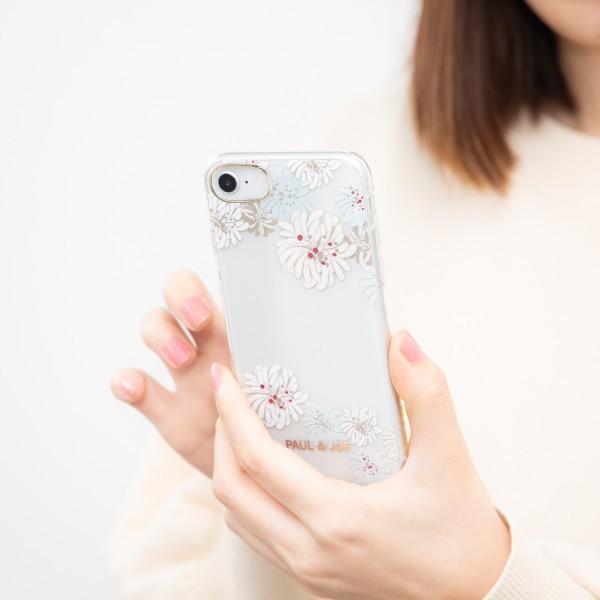 Iphone Se2 第2世代 ケース Iphone8 対応 スマホカバー 背面 ポール ジョー ポールアンドジョー クリザンテーム ホワイト マークス Dga Spc102 Wh Online Mark S 通販 Yahoo ショッピング