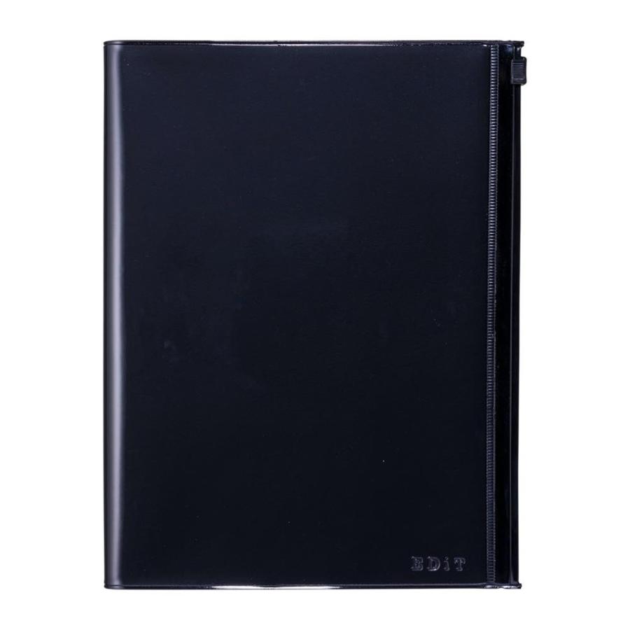 MARK'S 手帳用紙を使った方眼ノート・A5・PVCカバー付き 日記帳