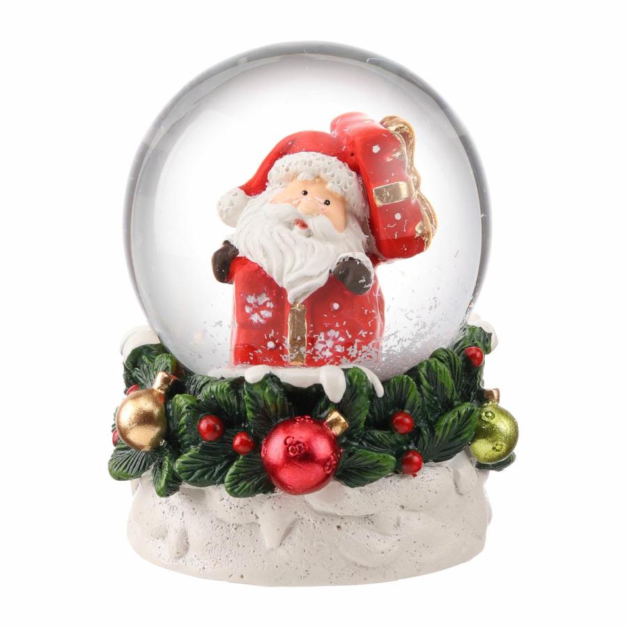 スノードーム・S クリスマス インテリア 雑貨 サンタ スノーマン ツリー ソリ ベア イヌ かわいい 手のひらサイズ 置物 プレゼント ギフト マークス | MARK'S | 03