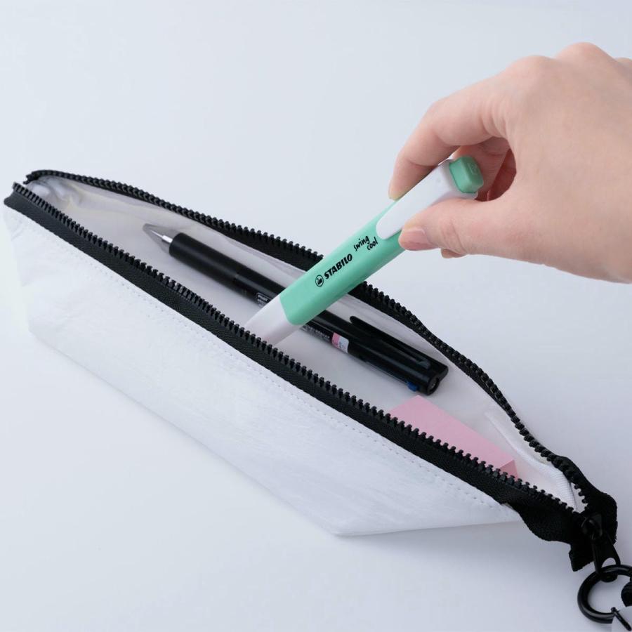 ハンドストラップ コレクション マークス ペンケース ペンポーチ 小学生 中学生 高校生 大容量 シンプル 筆箱 ポーチ 軽量 メタリック 光沢 ユニセックス | MARK'S | 09