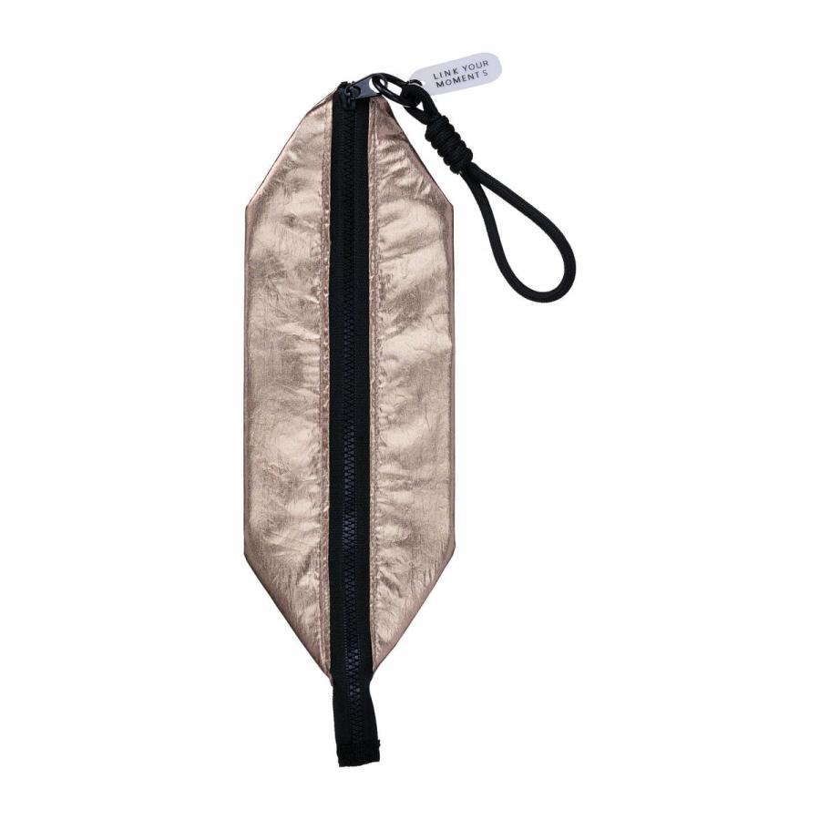 ハンドストラップ コレクション マークス ペンケース ペンポーチ 小学生 中学生 高校生 大容量 シンプル 筆箱 ポーチ 軽量 メタリック 光沢 ユニセックス | MARK'S | 02