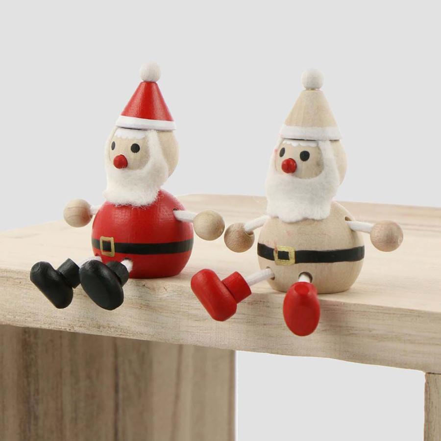 MARK'S レスニー・サンタクロース レスニー 人形 木 ハート 動物