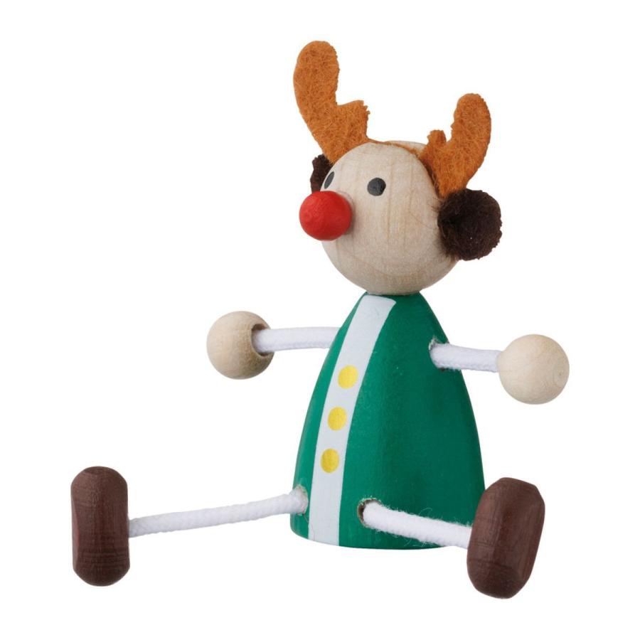 レスニー 人形 木 動物 チェコ 飾り インテリア 雑貨 東欧 クリスマス X'mas ハラチキ サンタ 雪だるま トナカイ トムテ かわいい プレゼント マークス | MARK'S | 07