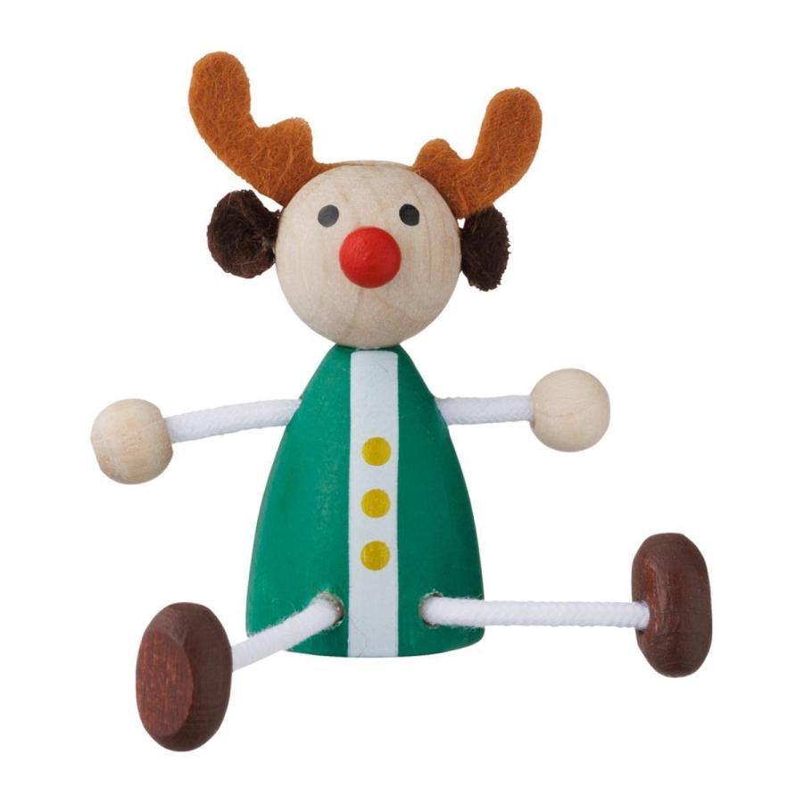 レスニー 人形 木 動物 チェコ 飾り インテリア 雑貨 東欧 クリスマス X'mas ハラチキ サンタ 雪だるま トナカイ トムテ かわいい プレゼント マークス | MARK'S | 03