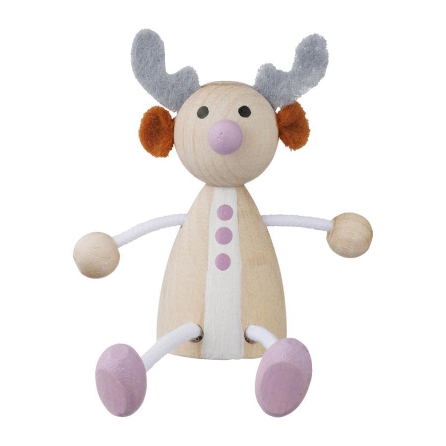 レスニー・ダスティカラー 人形 木 動物 チェコ 飾り インテリア 雑貨 東欧 クリスマス X'mas ハラチキ サンタ 雪だるま トナカイ トムテ プレゼント マークス | MARK'S | 03