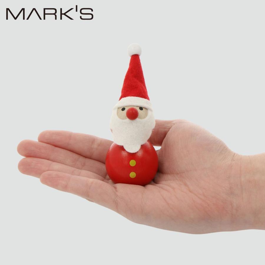 サンタクロースの人形 NORDIKA nisse ノルディカ ニッセ クリスマス 木製人形 ( そりに乗った