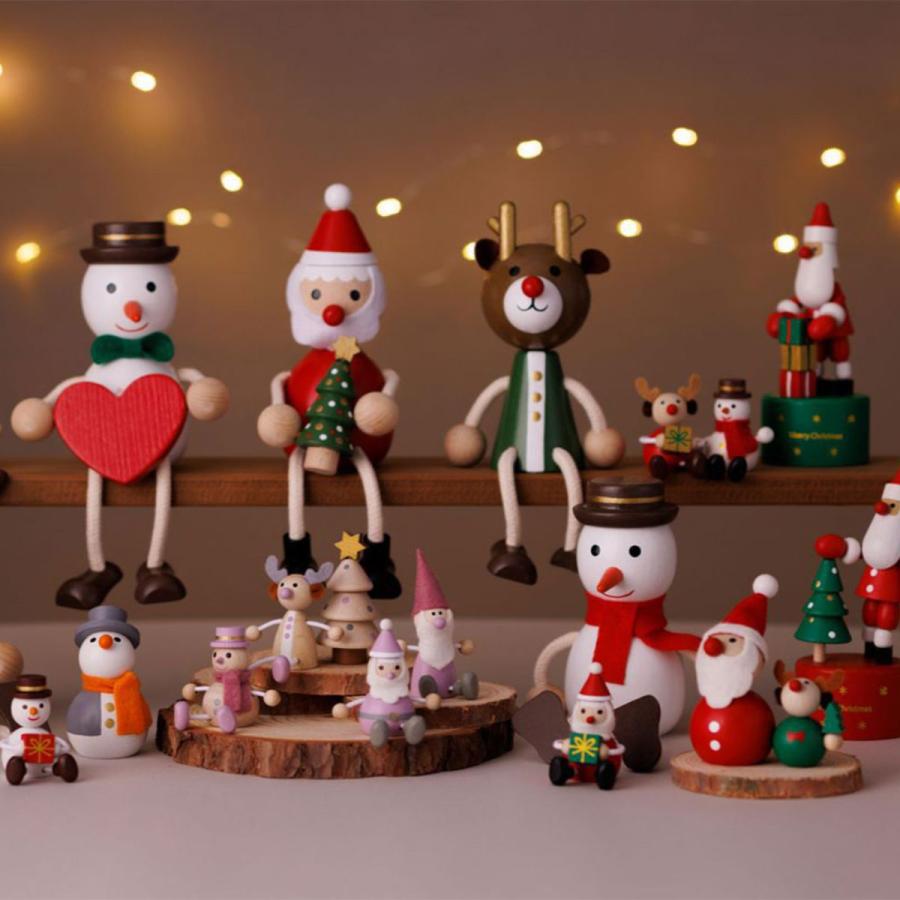 MARK'S（マークス） 手のひら人形・サンタクロース レスニー 人形 木