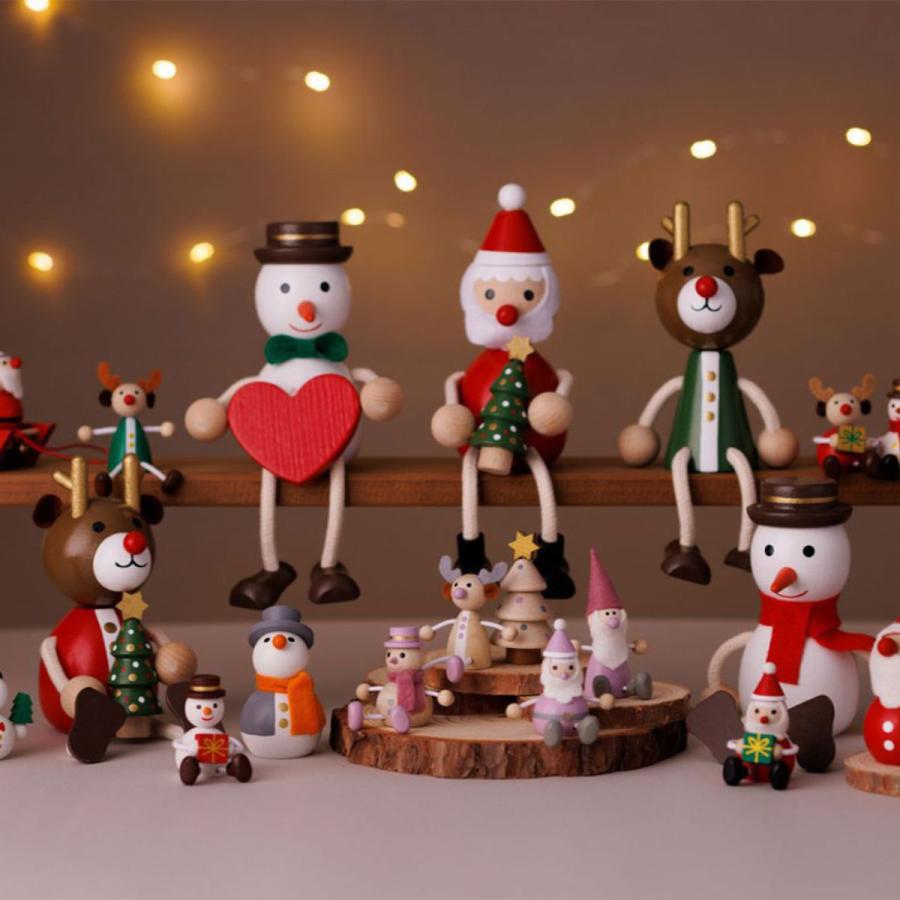 手のひら人形・トナカイ レスニー 人形 木 動物 チェコ 飾り インテリア 雑貨 東欧 クリスマス X'mas ハラチキ かわいい プレゼント マークス | MARK'S | 05