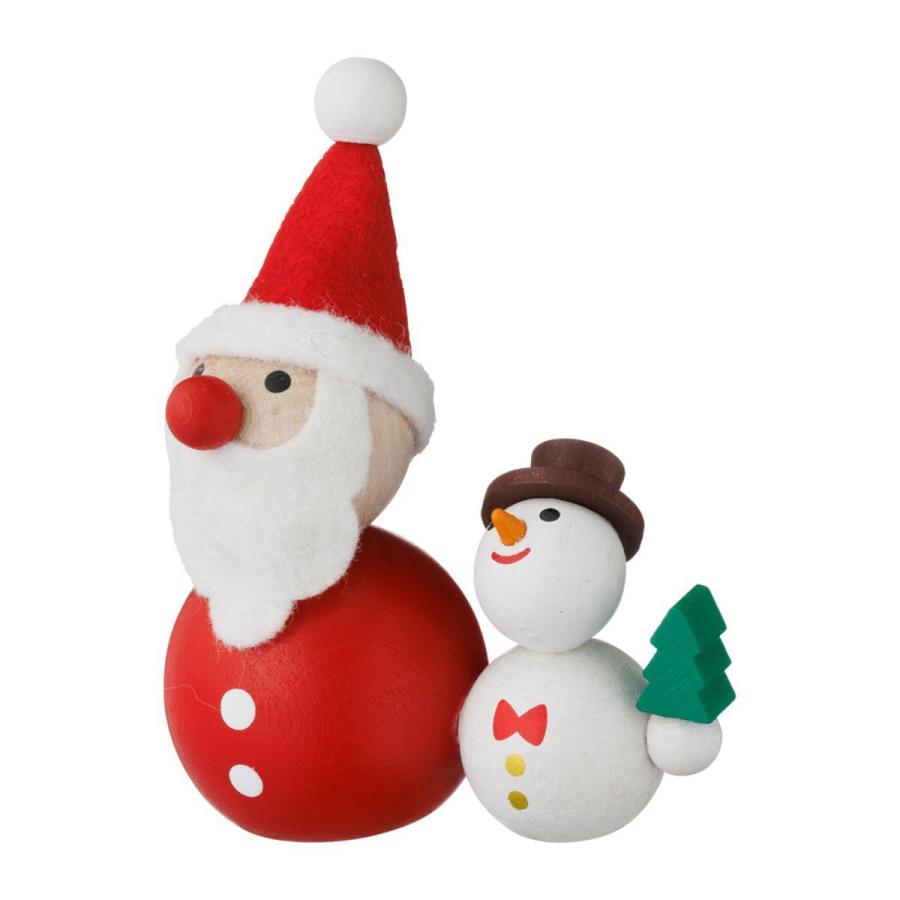 手のひら人形・サンタペア レスニー 人形 木 動物 チェコ 飾り インテリア 雑貨 東欧 クリスマス X'mas ハラチキ 雪だるま トナカイ プレゼント マークス |  | 02