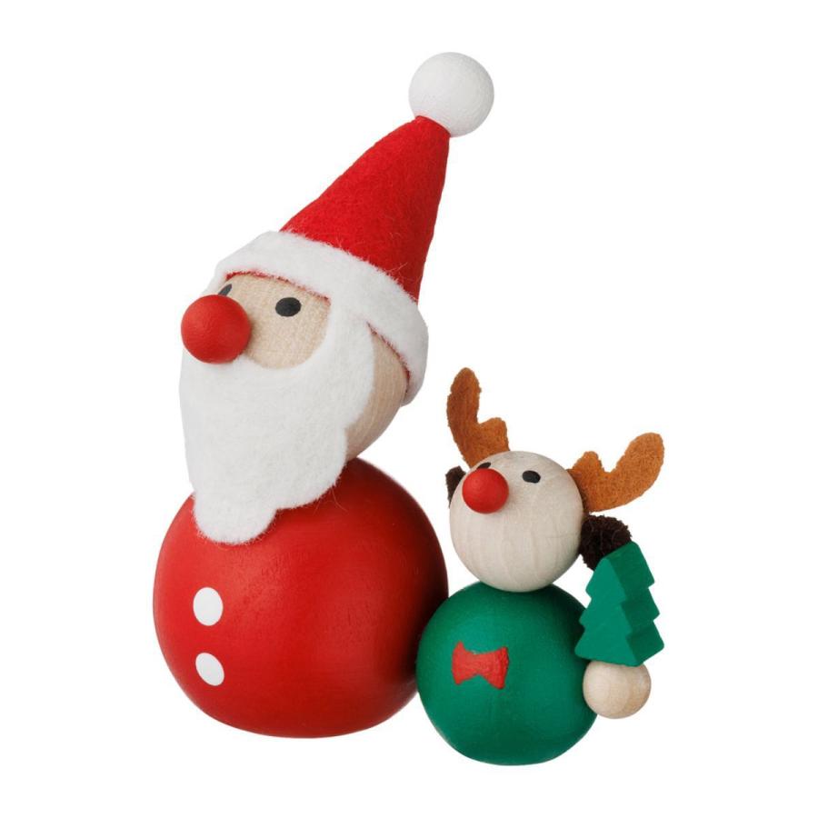 手のひら人形・サンタペア レスニー 人形 木 動物 チェコ 飾り インテリア 雑貨 東欧 クリスマス X'mas ハラチキ 雪だるま トナカイ プレゼント マークス |  | 03