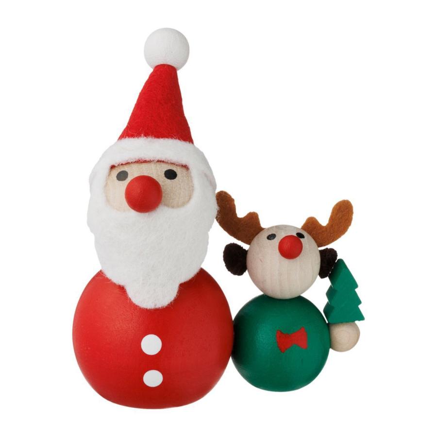 手のひら人形・サンタペア レスニー 人形 木 動物 チェコ 飾り インテリア 雑貨 東欧 クリスマス X'mas ハラチキ 雪だるま トナカイ プレゼント マークス |  | 07