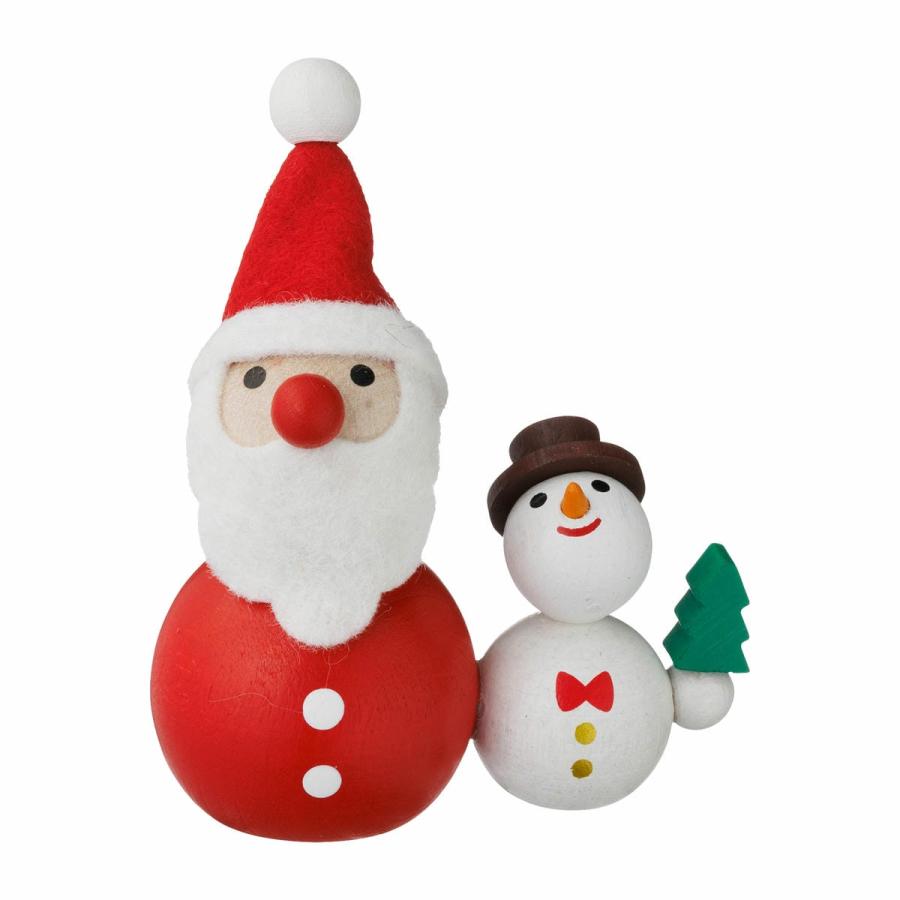 ハラチキ 手のひら人形・サンタペア マークスクリスマス X'mas インテリア雑貨 プレゼント ギフト かわいい おしゃれ | MARK'S | 01