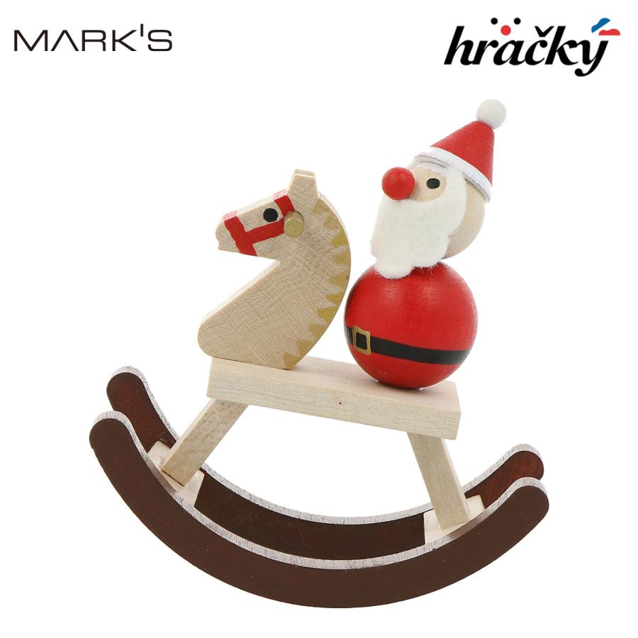 ハラチキ 手のひら人形・木馬 マークスクリスマス X'mas インテリア雑貨 プレゼント ギフト かわいい おしゃれ | MARK'S