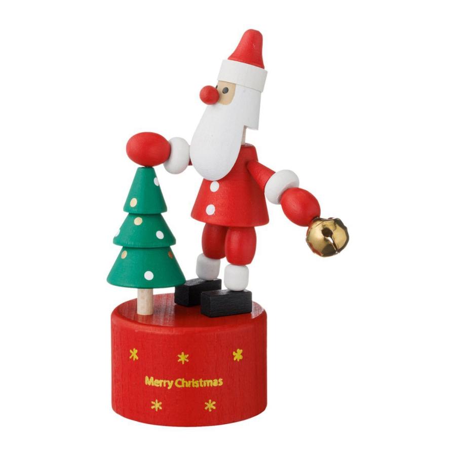 プッシュトイ・サンタクロース レスニー 人形 木 動物 チェコ 飾り インテリア 雑貨 東欧 クリスマス X'mas ハラチキ かわいい プレゼント マークス | MARK'S | 03