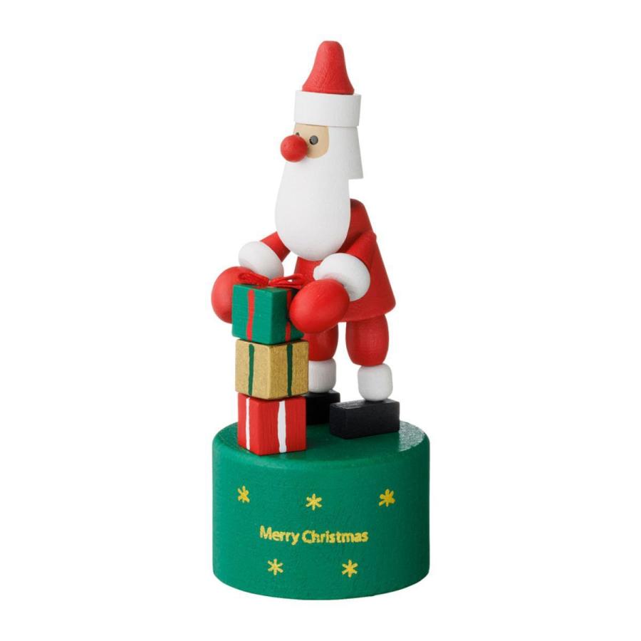 プッシュトイ・サンタクロース レスニー 人形 木 動物 チェコ 飾り インテリア 雑貨 東欧 クリスマス X'mas ハラチキ かわいい プレゼント マークス | MARK'S | 04