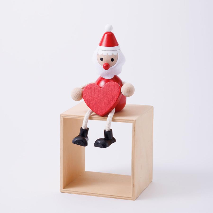 ハラチキ 木の人形・ハート マークスクリスマス X'mas インテリア雑貨 プレゼント ギフト かわいい おしゃれ | MARK'S | 04