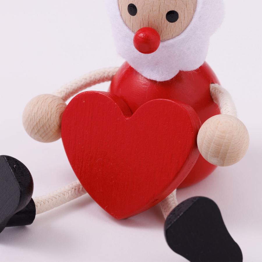 ハラチキ 木の人形・ハート マークスクリスマス X'mas インテリア雑貨 プレゼント ギフト かわいい おしゃれ | MARK'S | 05