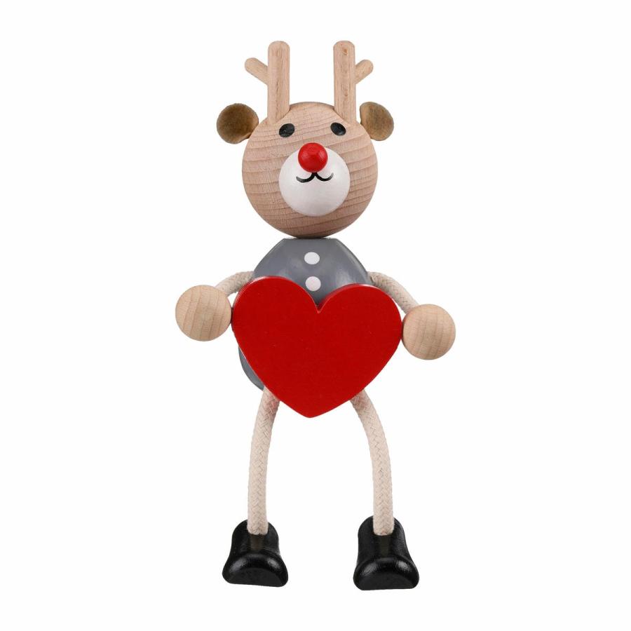 ハラチキ 木の人形・ハート マークスクリスマス X'mas インテリア雑貨 プレゼント ギフト かわいい おしゃれ | MARK'S | 03