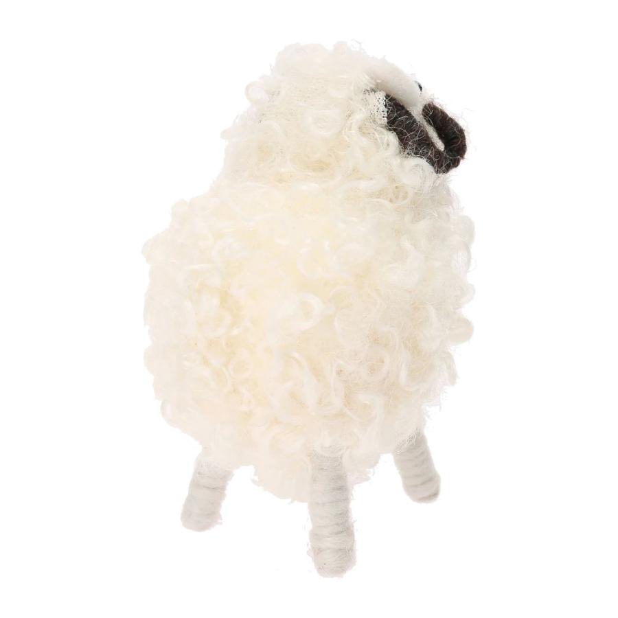 【30％OFF・旧モデル】モコモコアニマル・ふわふわヒツジ クリスマス 飾り 雑貨 インテリアアイボリー グレー ピンク 　かわいい  マークス | MARK'S | 04