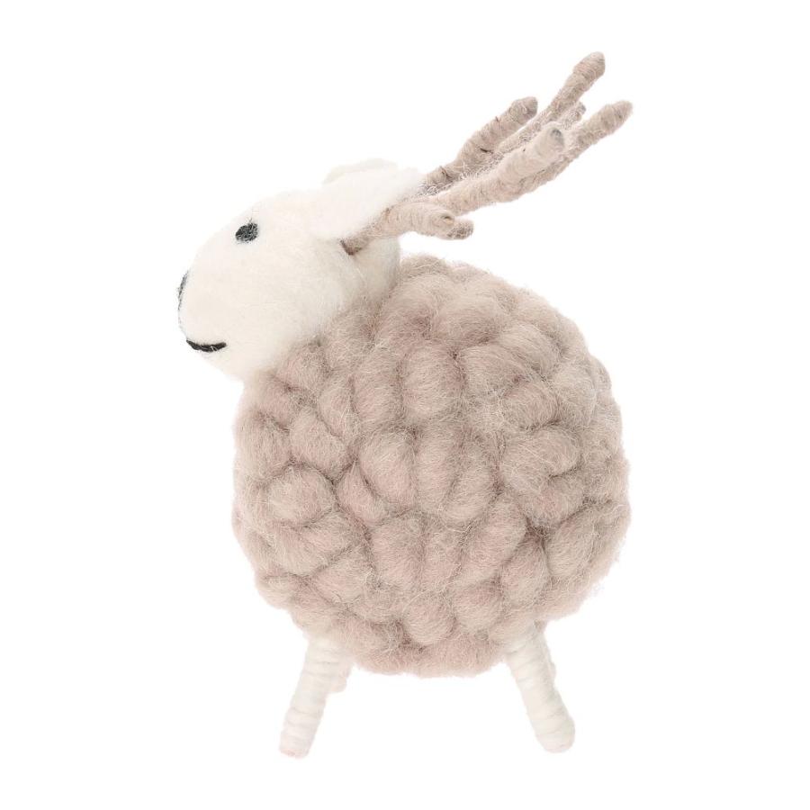 【30％OFF・旧モデル】モコモコアニマル・トナカイ クリスマス X'mas 飾り 雑貨 インテリア　かわいい  マークス | MARK'S | 04