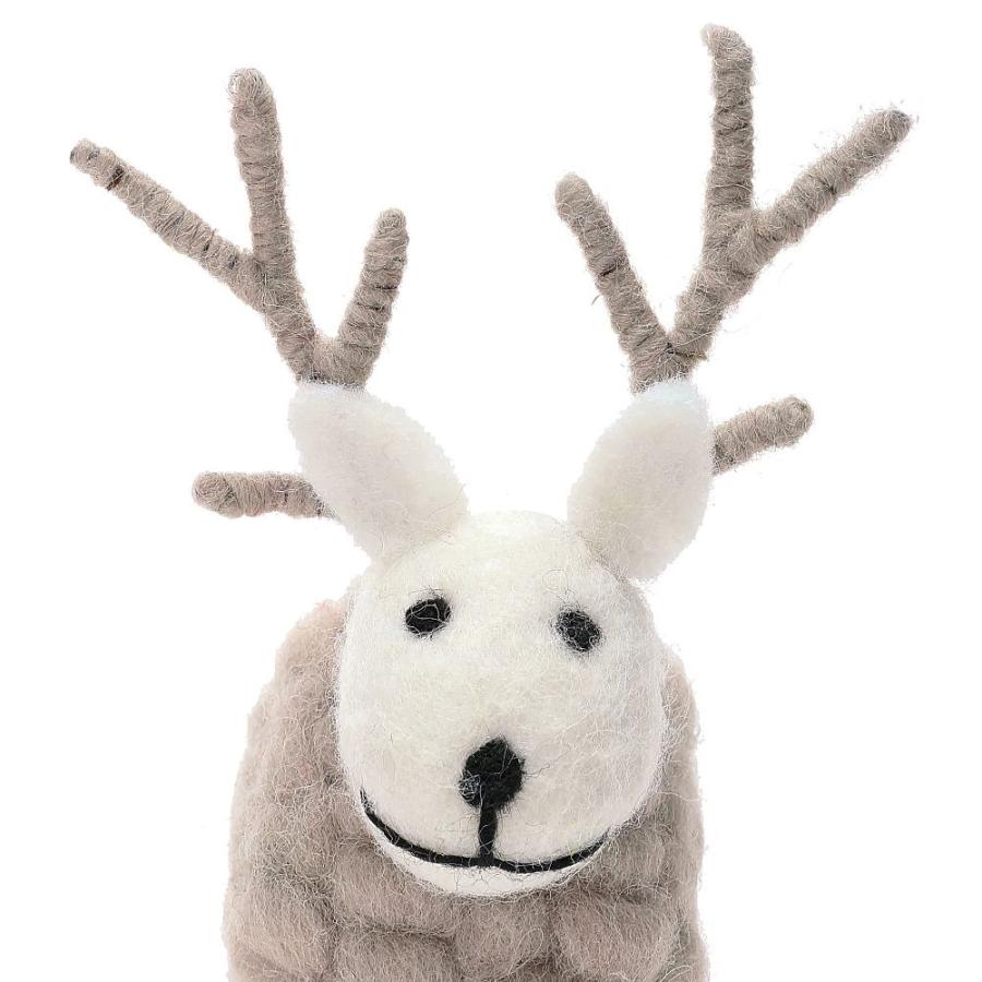 【30％OFF・旧モデル】モコモコアニマル・トナカイ クリスマス X'mas 飾り 雑貨 インテリア　かわいい  マークス | MARK'S | 05