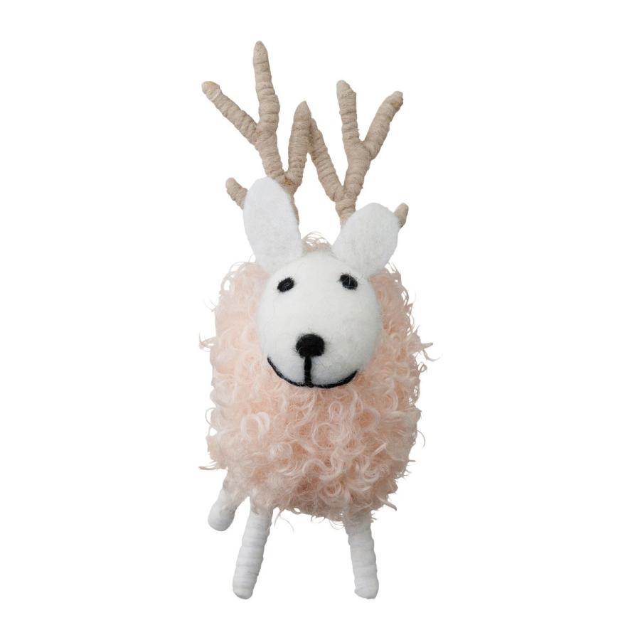 モコモコアニマル・ふわふわトナカイ クリスマス 飾り 雑貨 インテリア 飾り置物 プチギフト トナカイ マークス かわいい プレゼント X'mas | MARK'S | 03