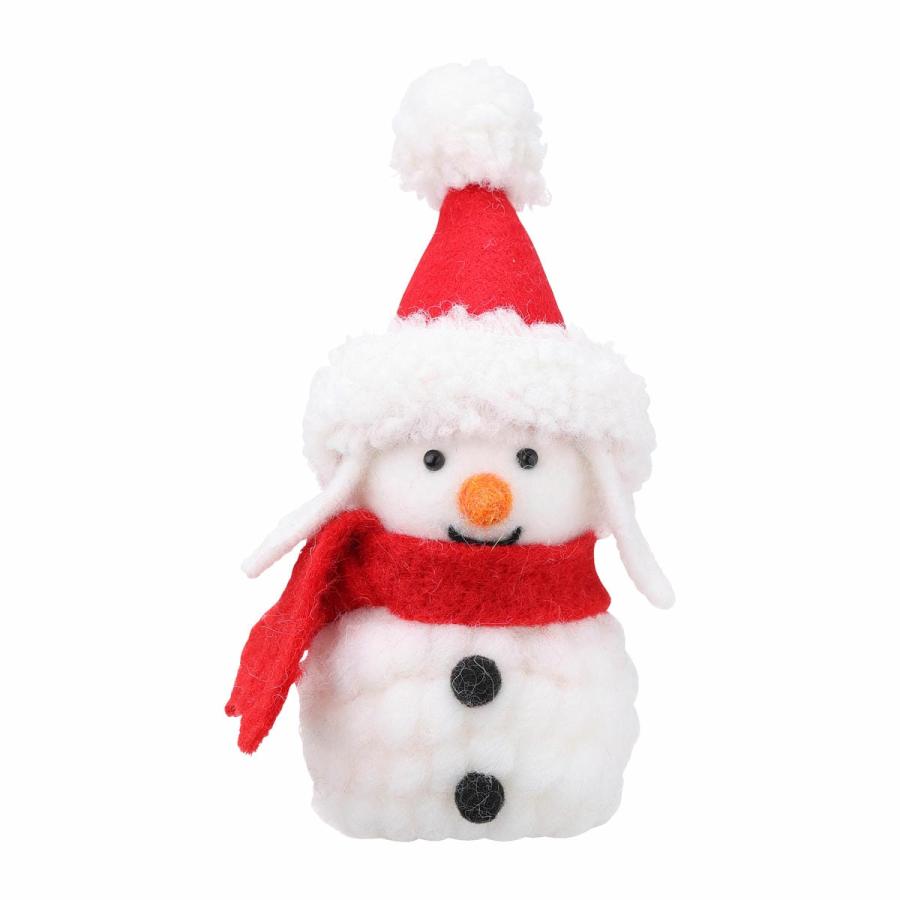 モコモコアニマル・スノーマン・ウサギ マークスクリスマス X'mas インテリア雑貨 プレゼント ギフト かわいい おしゃれ | MARK'S | 02