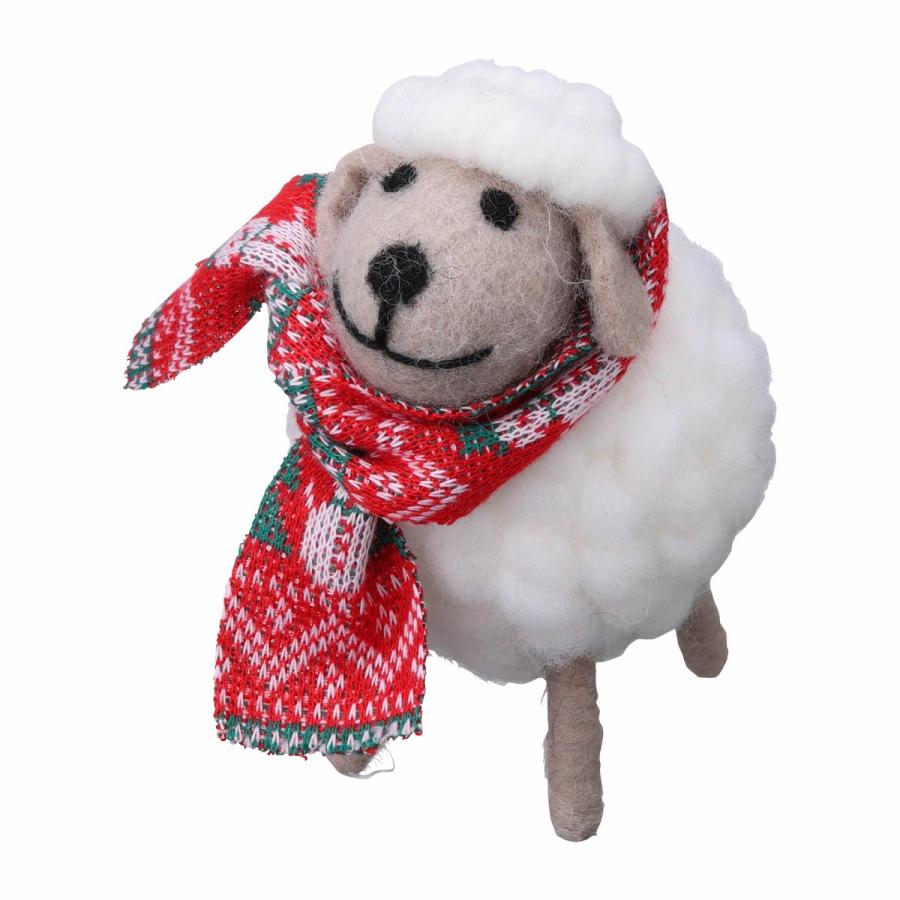 モコモコアニマル・ヒツジ マークスクリスマス X'mas インテリア雑貨 プレゼント ギフト かわいい おしゃれ | MARK'S | 01