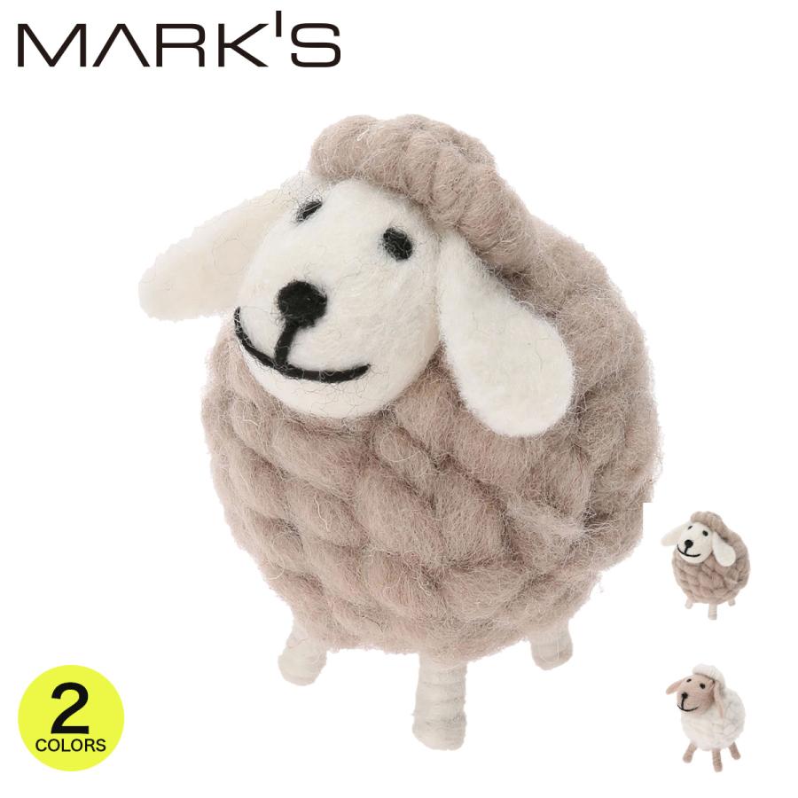 モコモコアニマル・ヒツジ マークスクリスマス X'mas インテリア雑貨 プレゼント ギフト かわいい おしゃれ | MARK'S