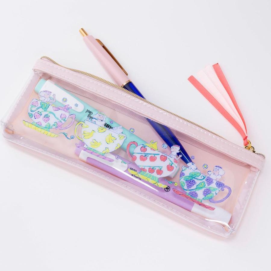 MARK'S 【30％OFF】ペンケース 筆箱 ペン入れ ポーチ クリア