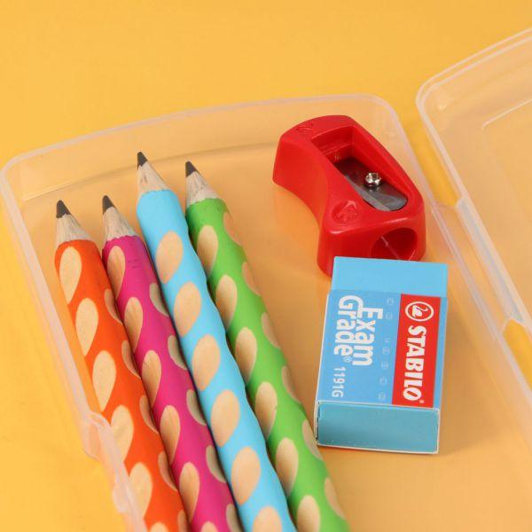 鉛筆 かきかたえんぴつ 2B 右手用 “正しい持ち方”が身につく魔法のかきかた鉛筆 イージーグラフ スターターセット STABILO スタビロ | STABILO | 10