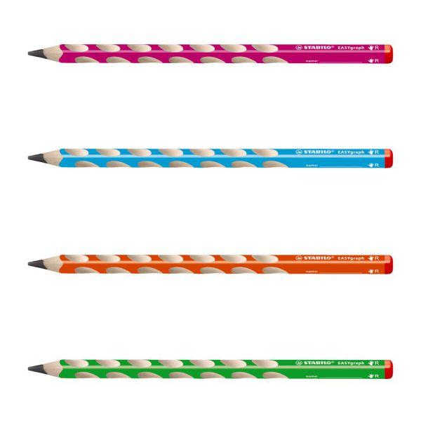鉛筆 かきかたえんぴつ 2B 右手用 “正しい持ち方”が身につく魔法のかきかた鉛筆 イージーグラフ スターターセット STABILO スタビロ | STABILO | 02