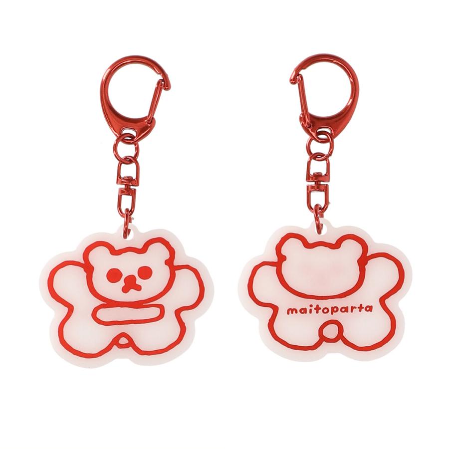 マイトパルタ アクリルキーホルダー maitoparta キーチェーン ウサギ クマ 少年 かわいい バッグチャーム ギフト プレゼント マークス | MARK'S | 04